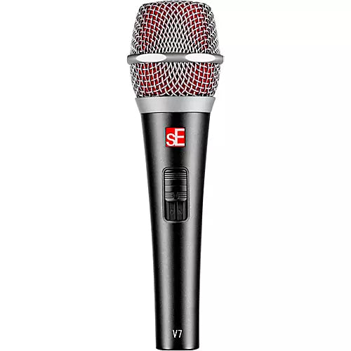 SE Electronics V7 Dynamic Supercardioid Vocal Microphone  W/SWITCH