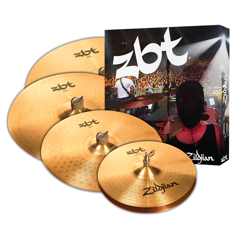 ZILDJIAN ZBT SERIES 5 CYMBAL SET