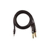 1/8 Inch to Dual 1/4 Inch Audio Cables