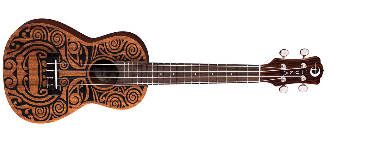 LUNA UKE TRIBAL CONCERT - MAHOGANY